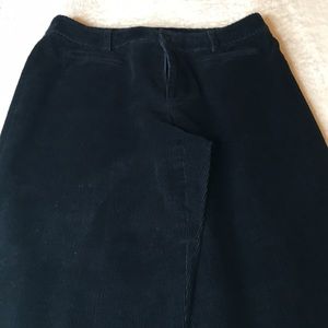 Vintage Rafaela Black Corduroy Slacks